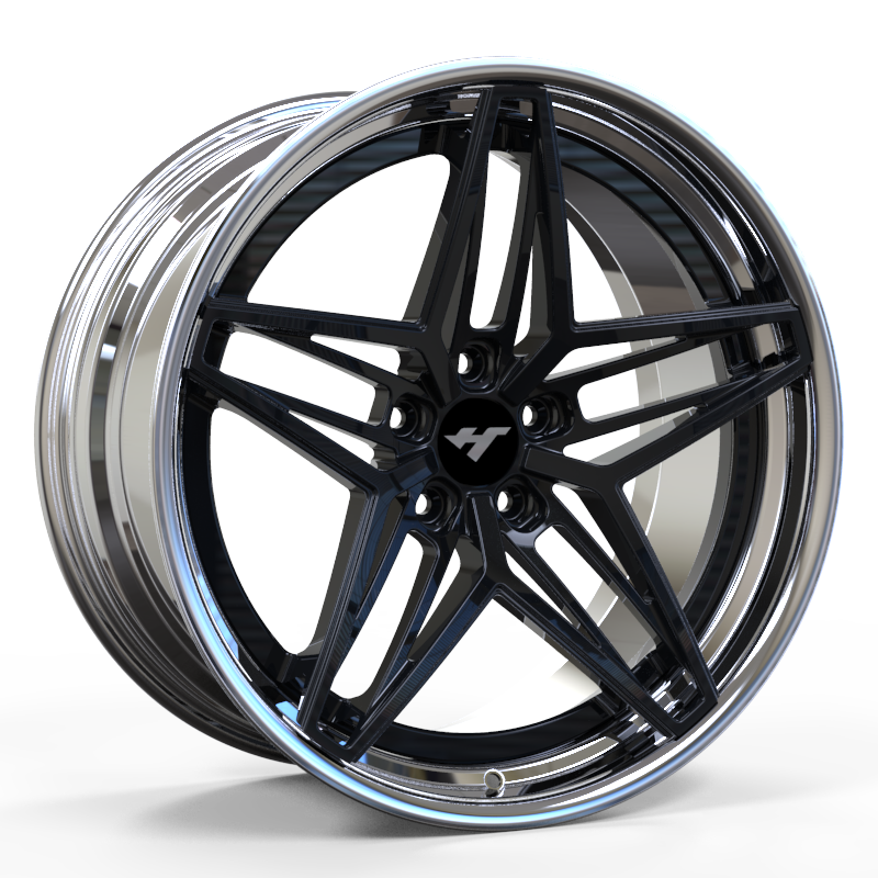 18-24 inch Chrome + Black Face forged and coutom wheel rim