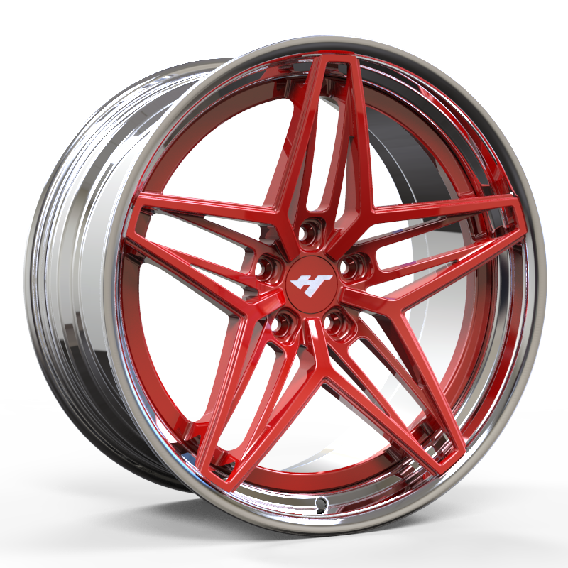 18-24 inch chrome + red forged and coutom wheel rim