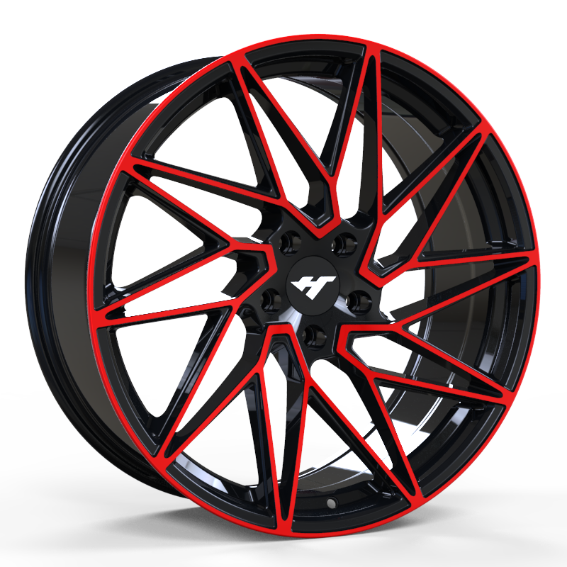 20X8.5 inch red wheel rim