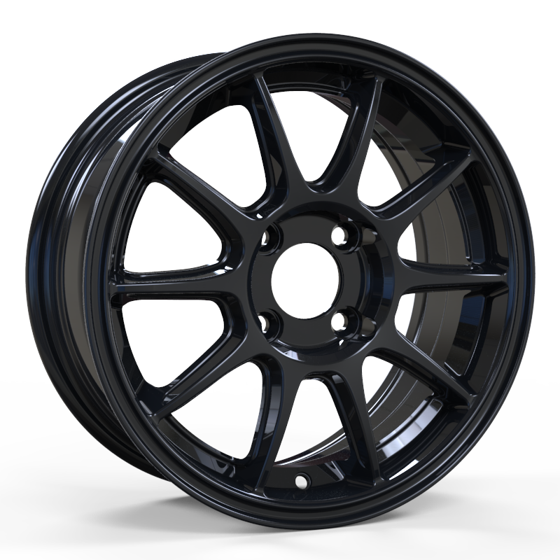 14X6.0 inch black wheel rim