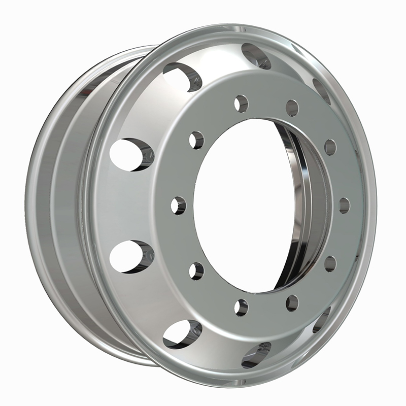 22.5X7.5 inch silver truck wheel rim
